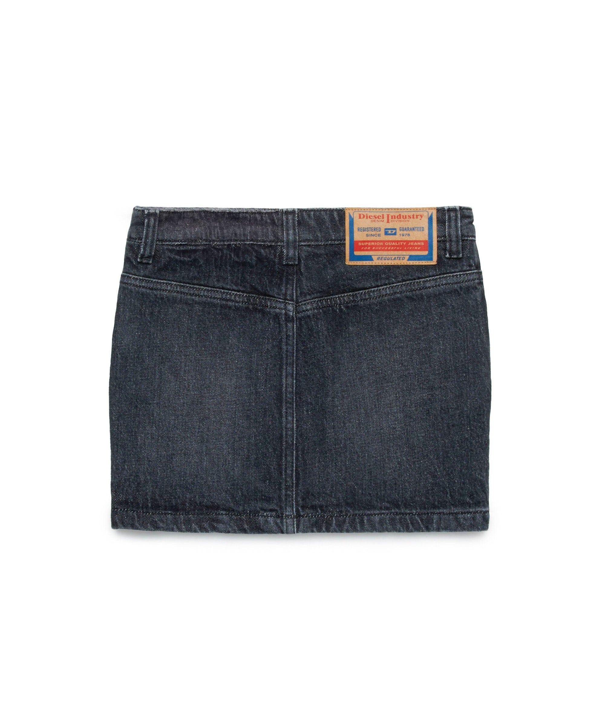 Diesel Kids Gonna Denim Nero con Oval D per Bambine