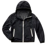 Blauer Kids Giacca a Vento Nera per Bambini