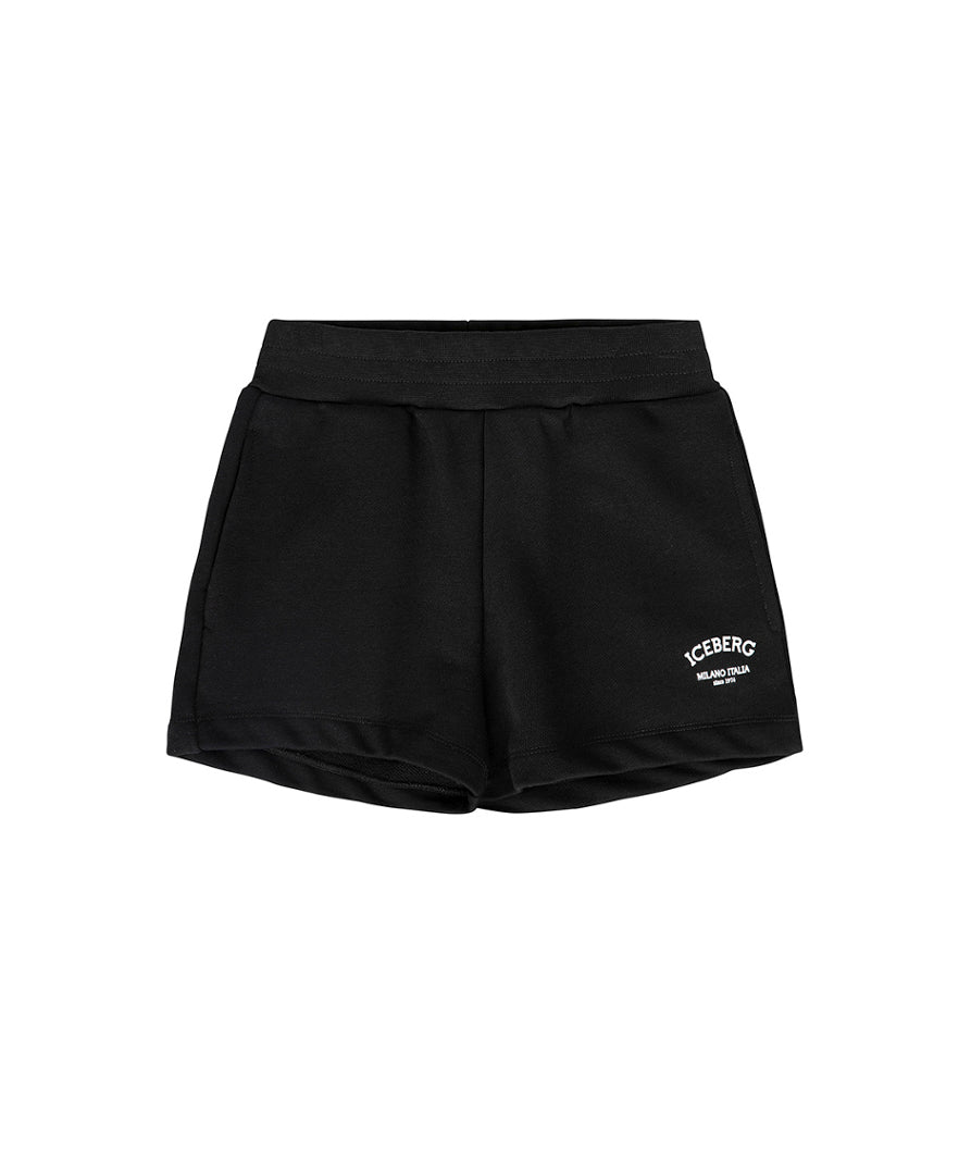 Iceberg Kids Short Nero per Bambine