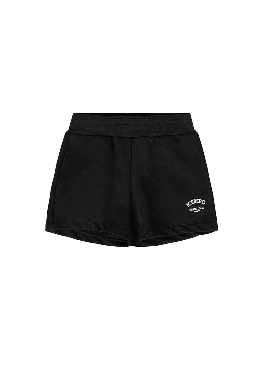 Iceberg Kids Short Nero per Bambine