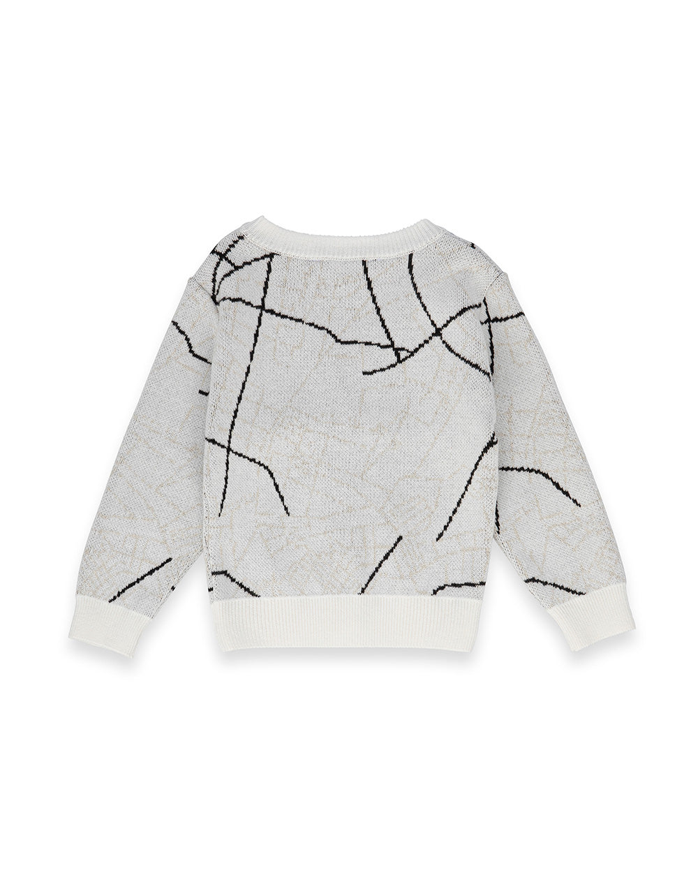 Paciotti Kids Cardigan Panna per Neonati