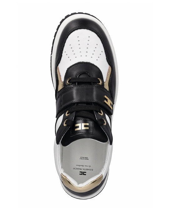 Elisabetta Franchi La Mia Bambina Sneakers Nero/Avorio per Bambine