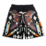 Marcelo Burlon County of Milan Kids Bermuda Nero con Stampa per Bambini