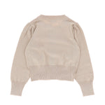 Angel's face Cardigan Beige con Fiocchi per Bambine (retro)