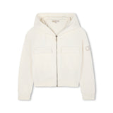 Michael Kors Kids Felpa Crema per Bambina