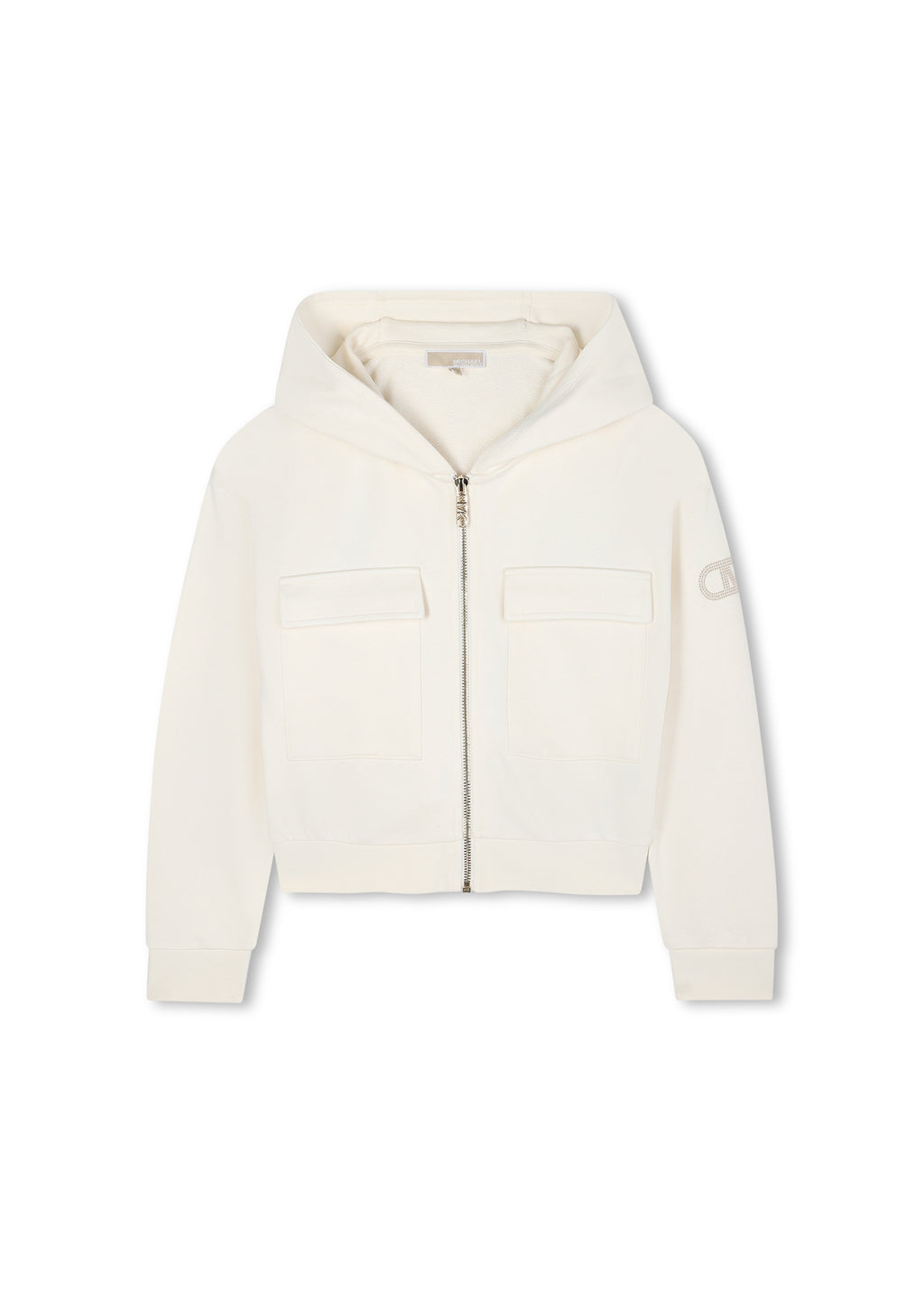 Michael Kors Kids Felpa Crema per Bambina