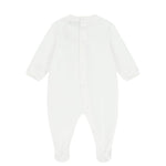 Moschino Kids Tutina con Stampa Logo Teddy Bear per Neonati