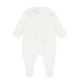 Moschino Kids Tutina con Stampa Logo Teddy Bear per Neonati