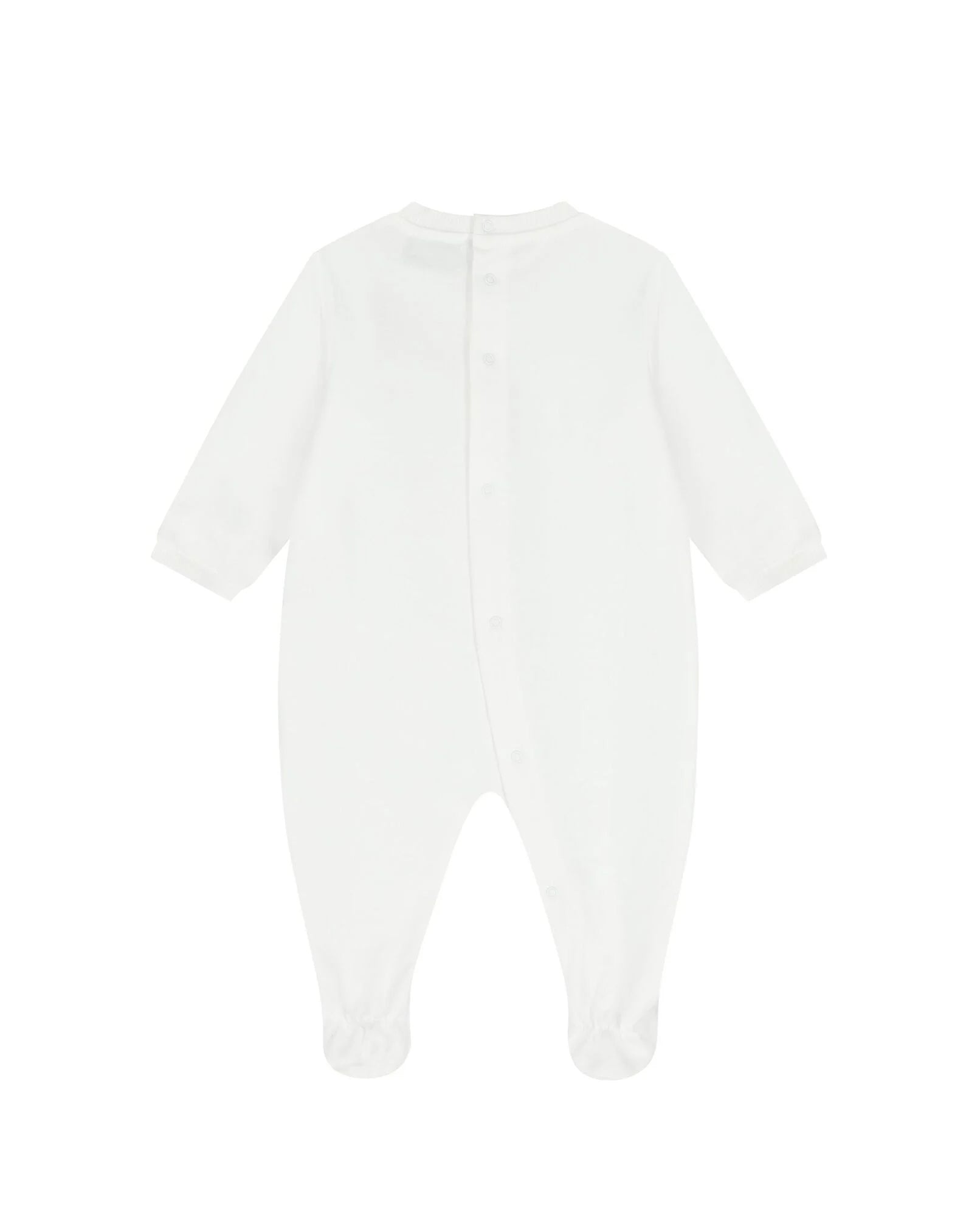 Moschino Kids Tutina con Stampa Logo Teddy Bear per Neonati