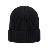 Palm Angels Kids Cappello Nero a Coste con Logo per Bambini