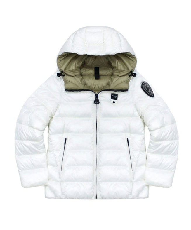 Blauer Kids Giubbino Bianco Charme junior per Bambine