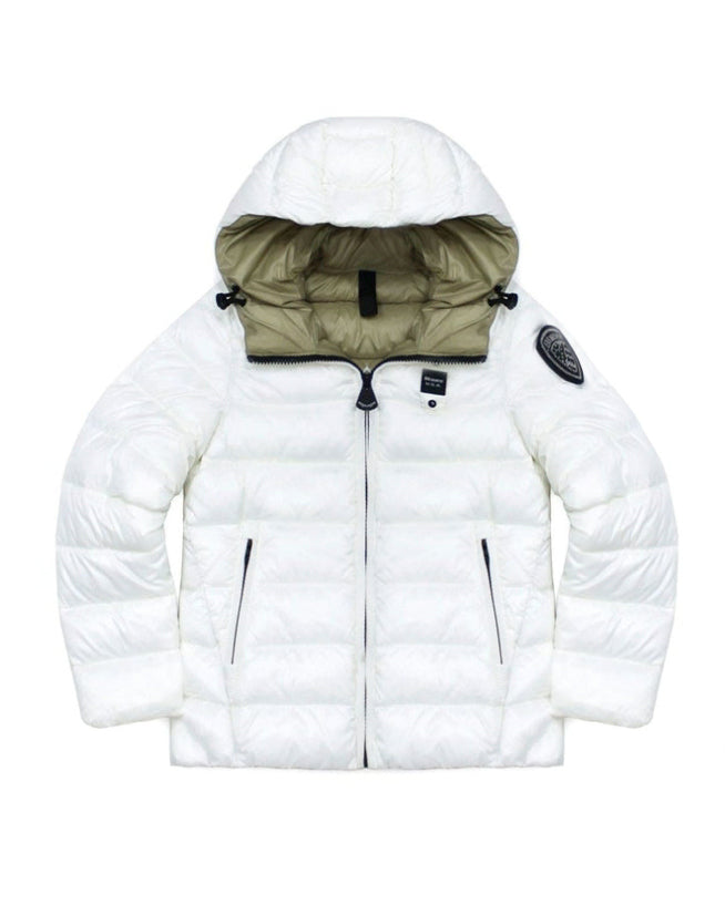 Blauer Kids Giubbino Bianco Charme junior per Bambine