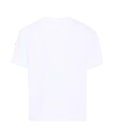 Barrow Kids T-Shirt Bianco con Stampa per Bambine