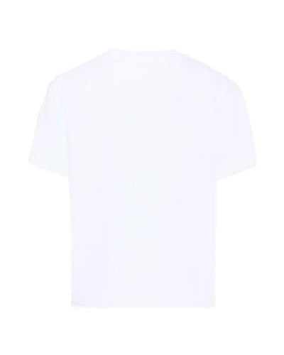 Barrow Kids T-Shirt Bianco con Stampa per Bambine
