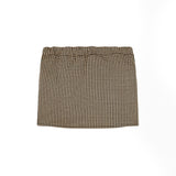 Patrizia Pepe Beige Checked Skirt for Girls