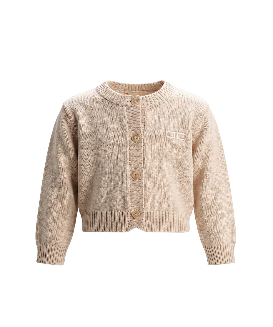 Elisabetta Franchi La Mia Bambina Cardigan Rosa Baby per Neonate
