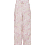 Pinko Kids Pantaloni Cargo con Fantasia Multicolor 