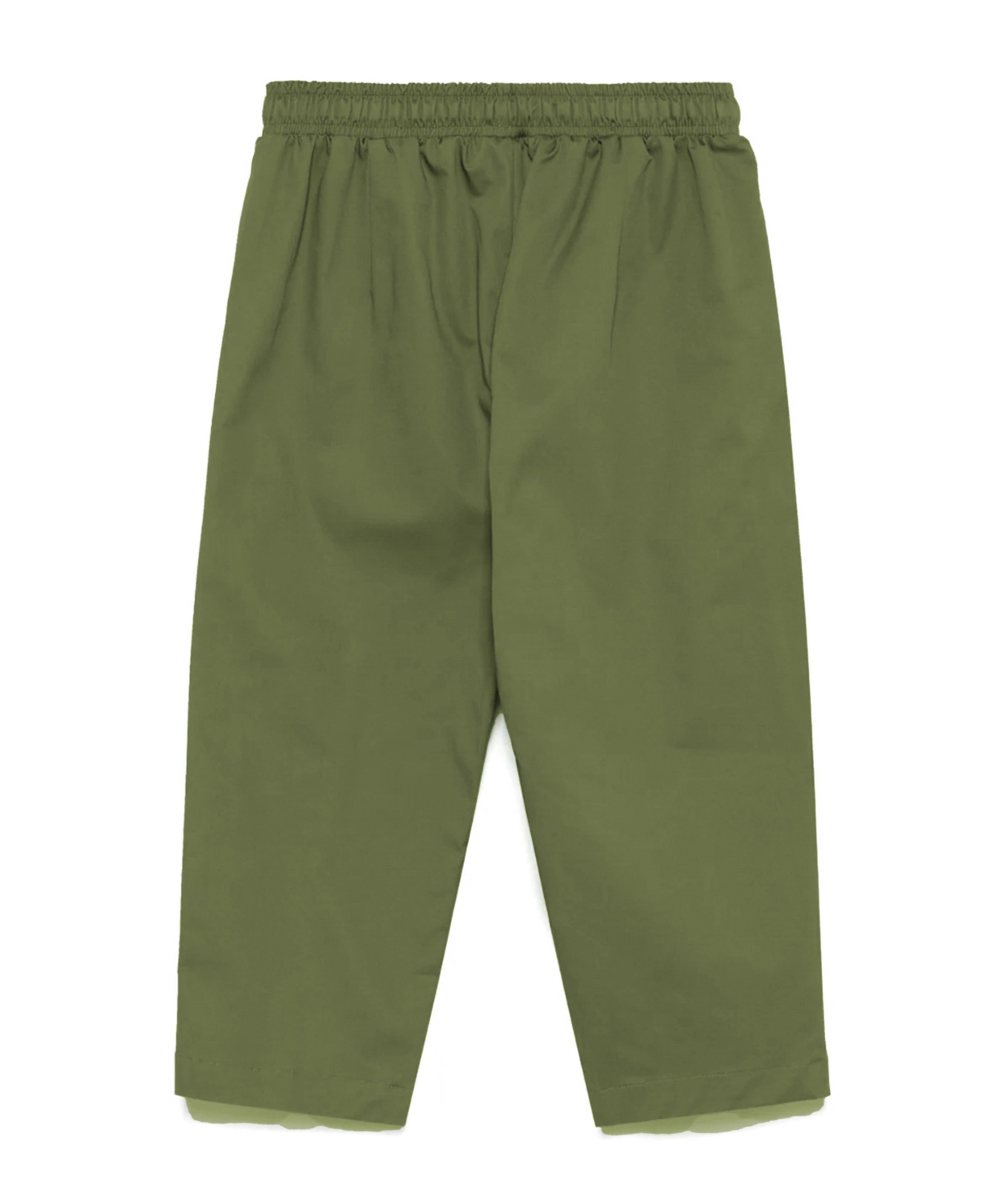 Yes London Pantaloni Verdi con Profili per Bambini