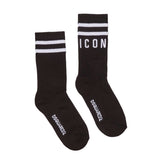 Dsquared2 Kids Calzino Nero ICON