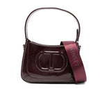 Twinset Kids Borsetta con Tracolla Rimovibile Bordeaux per Bambine