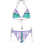 Effek Costume Bikini Fantasia Viola/Tiffany per Bambine