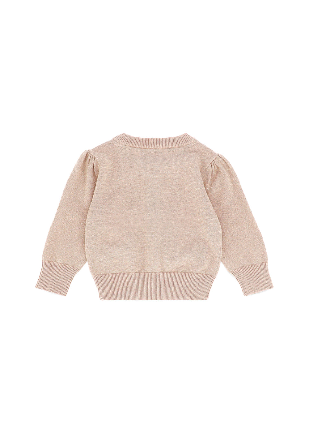 Angel's face Cardigan Beige con Fiocchi per Neonate (retro)