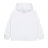 Dsquared2 Kids Felpa Bianca con Cappuccio Stampa ICON per Bambini (retro)