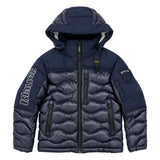 Blauer Kids Piumino con Cappuccio Blu Navy per Bambini