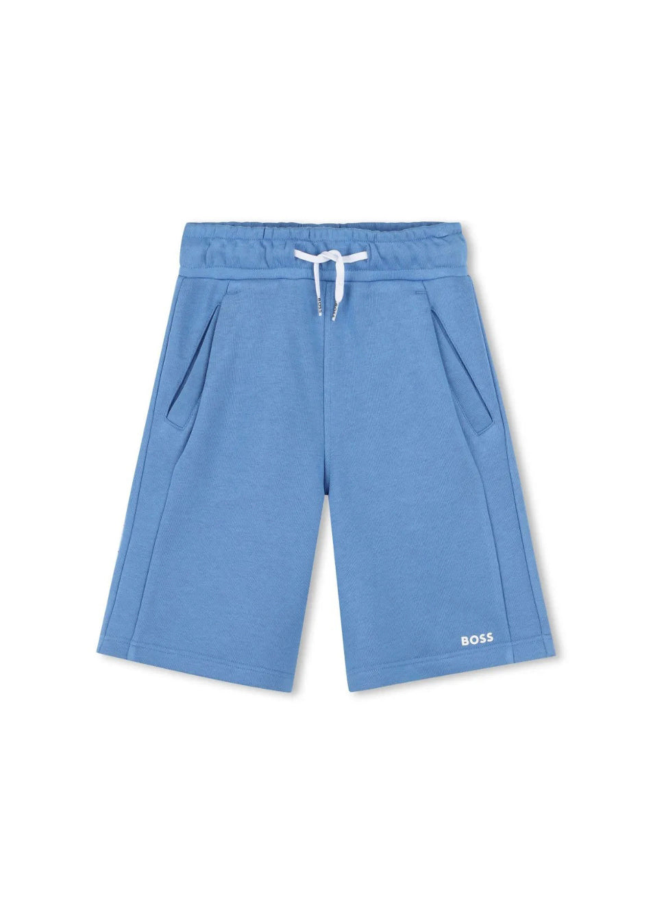 Boss Kids Bermuda Celeste con Micro Logo per Bambini