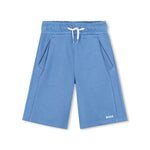 Boss Kids Bermuda Celeste con Micro Logo per Bambini