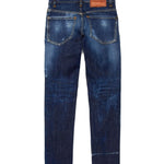 Dsquared2 Kids Jeans Denim Blu per Bambini (retro)