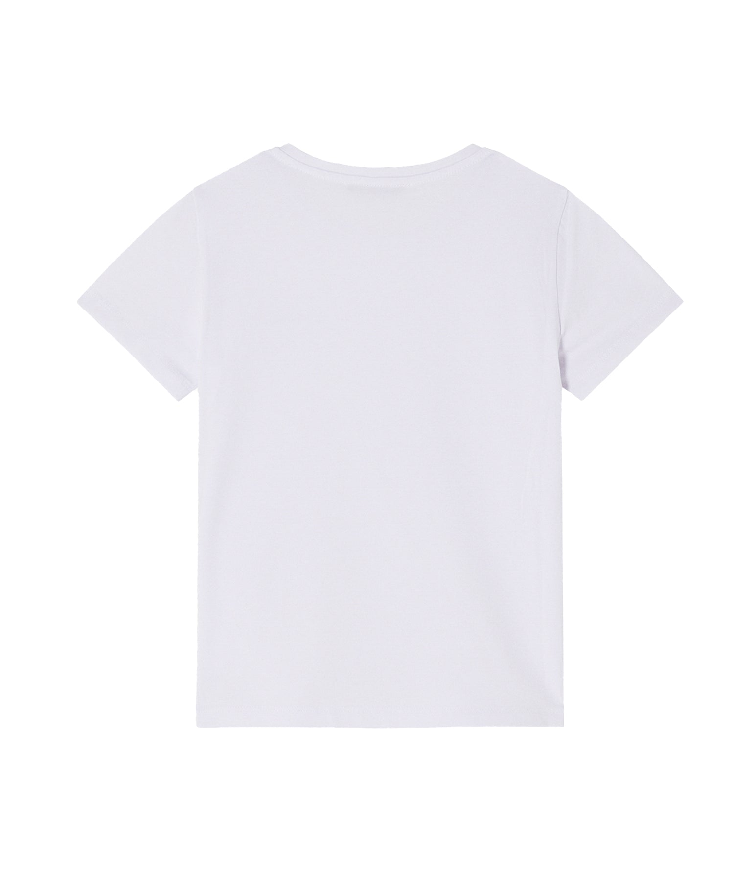 Patrizia Pepe T-shirt Bianca con Stampa per Bambine (retro)