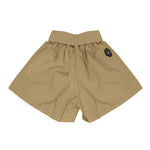 Philipp Plein Kids Short Cammello con Cintura Fiocco per Bambine