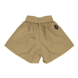 Philipp Plein Kids Short Cammello con Cintura Fiocco per Bambine