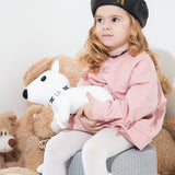 Elisabetta Franchi La Mia Bambina Cappello Basco Nero con Logo per Bambine