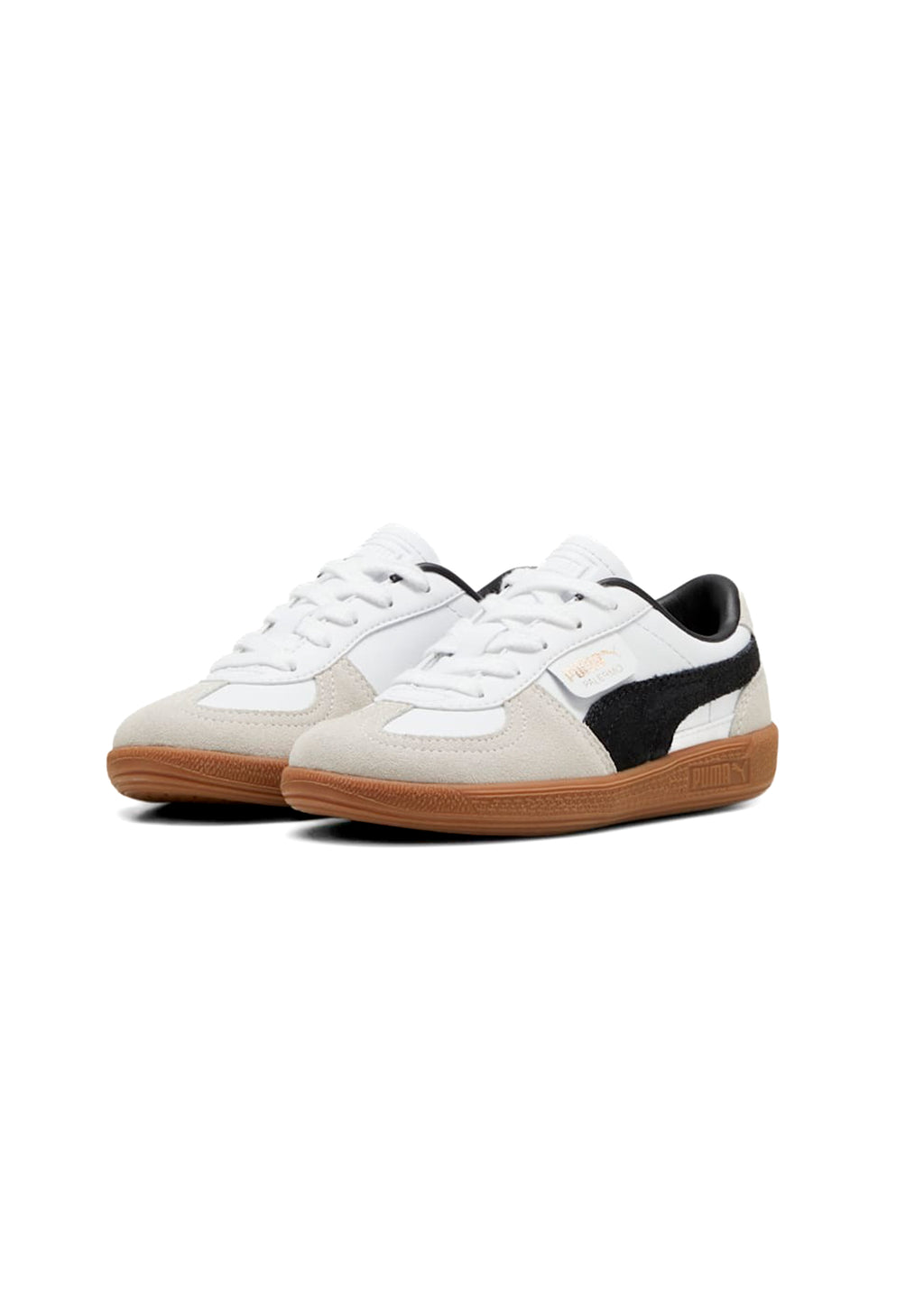 Puma Kids Palermo Lth AC Bianco per Bambini (dettaglio)
