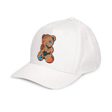 Barrow Kids Cappello Bianco con Ricamo Teddy Unisex
