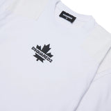 Dsquared2 Kids T-Shirt Bianco con Logo Unisex