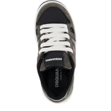 Dsquared2 Kids Sneaker Antracite e Nero con Logo Rosso per Bambini