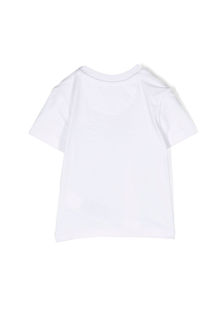 Calvin Klein Kids T-shirt Bianca con CK per Neonati
