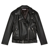 Patrizia Pepe Black Jacket with Belt for Girls