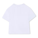 Boss Kids Completo Beige/Bianco a Strisce per Neonati