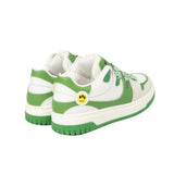 Barrow Kids Sneakers Verde e Bianco con Logo per Bambini