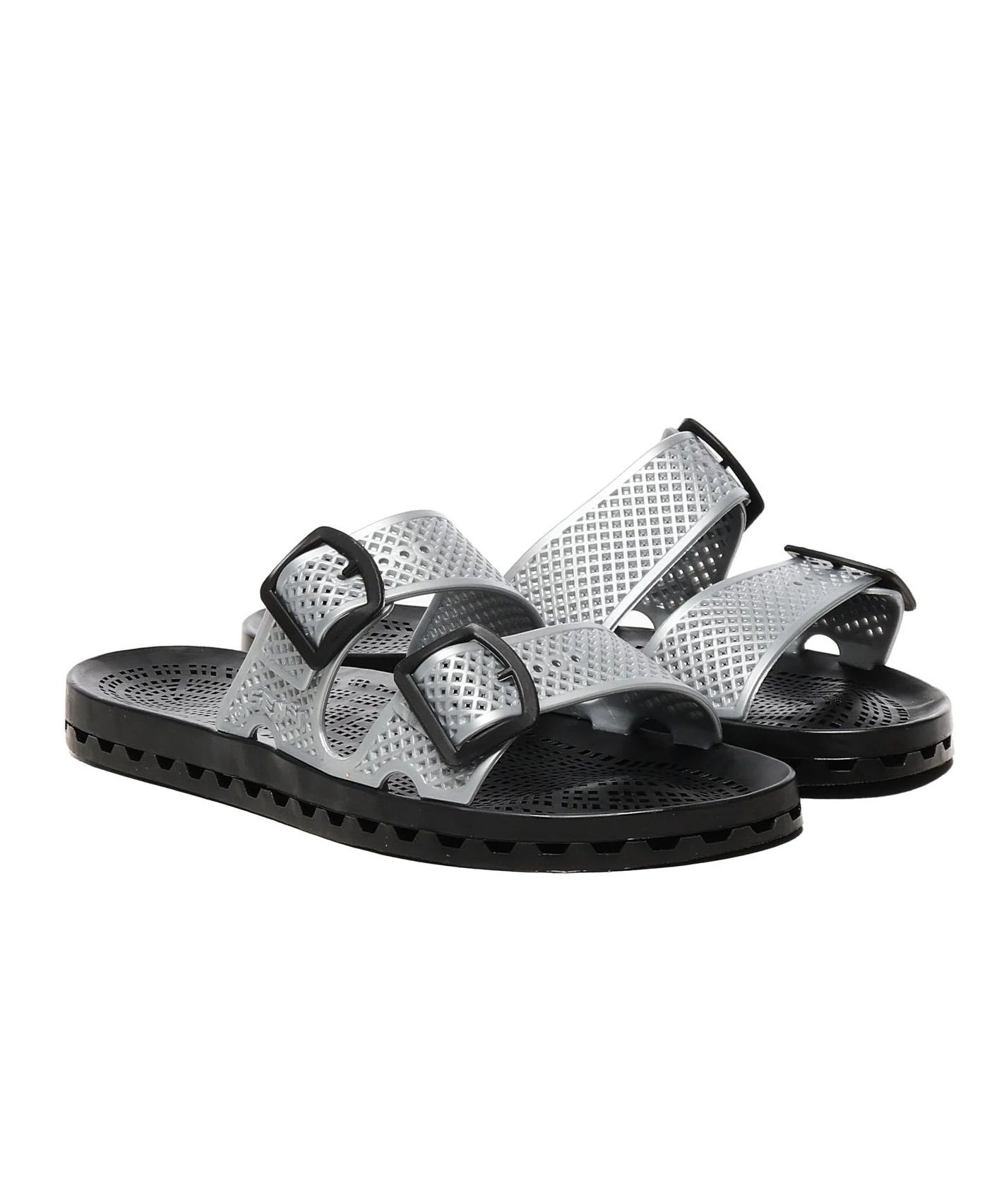 Sensi Kids Ciabatta Argento Unisex