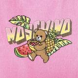 Moschino Kids Telo Mare Azalea Pink per Bambine
