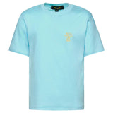 Effek Kids T-Shirt Celeste con Logo per Bambini