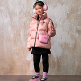 Blauer Kids Giubbino Collo Alto Rosa PINGREE JUNIOR per Bambine