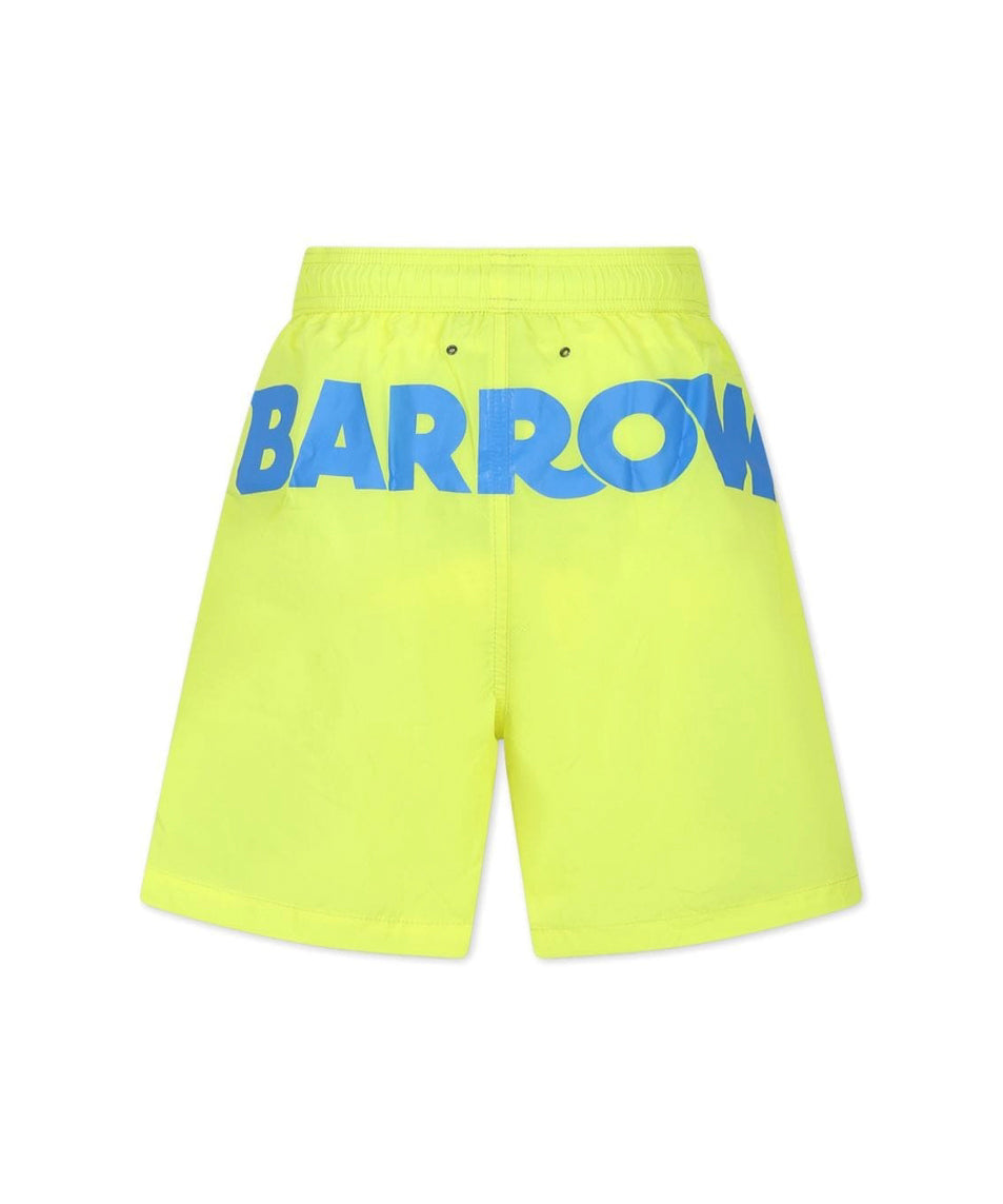 Barrow Kids Costume Boxer Giallo con Logo