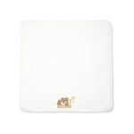 Moschino Kids Coperta Panna con Teddy Bear per Neonate 