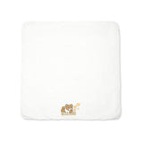 Moschino Kids Coperta Panna con Teddy Bear per Neonate 